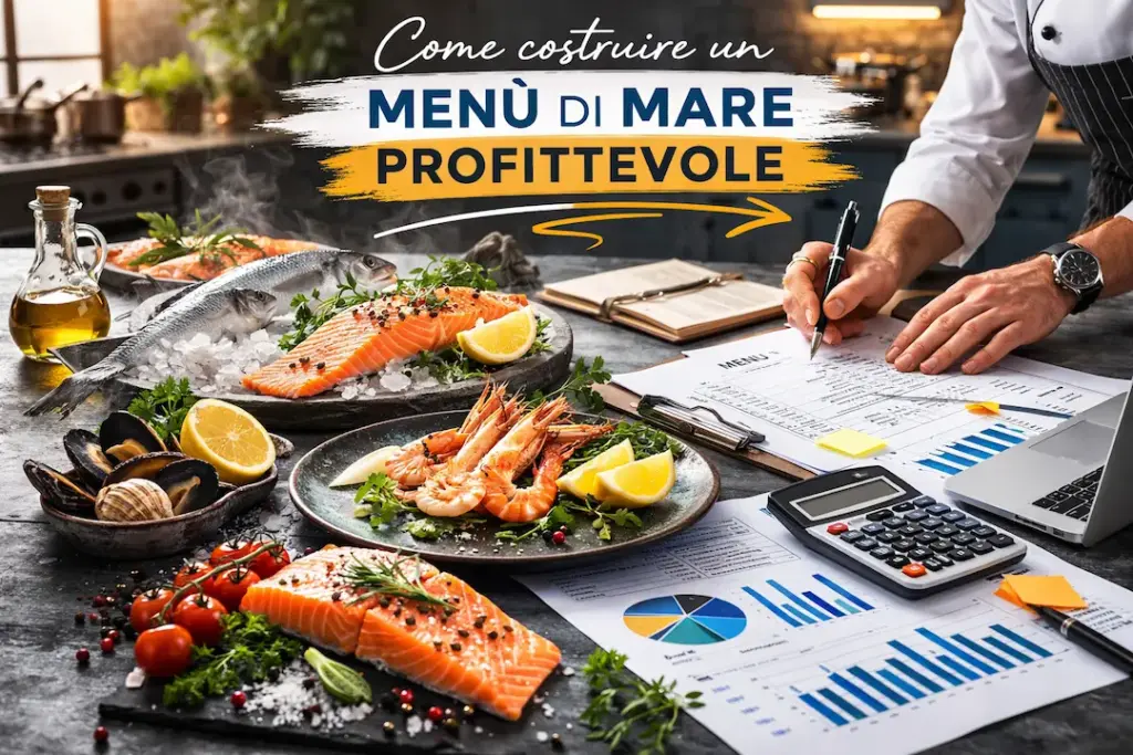Menù pesce ristorante: food cost, zero sprechi Mini guida