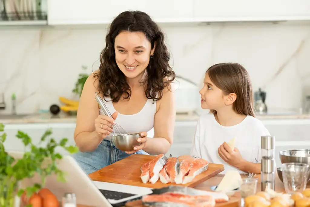 pesce per famiglie, cucinare pesce in famiglia